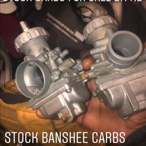 Stock banshee carbs